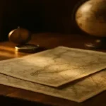 Colecionismo de Mapas Antigos para Decoração Relaxante Vintage