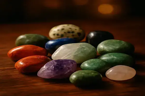 Colecionismo de Pedras Naturais para Relaxamento Decorativo Leve